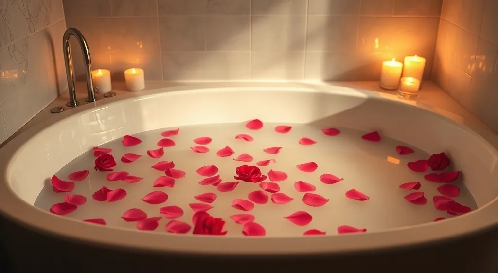 Bain sensuel : 5 recettes maison pour une soirée de pure tendresse