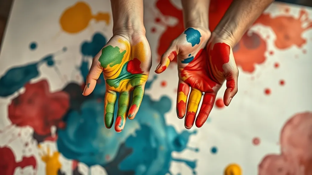 Peinture intuitive en couple : libérez votre désir sur la toile pour une connexion profonde